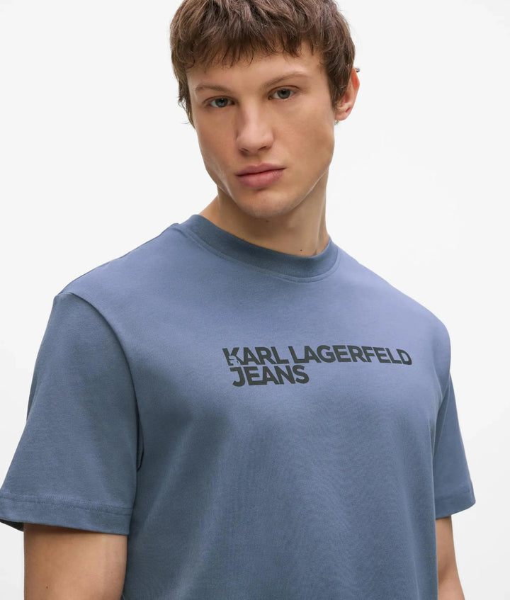Karl Lagerfeld Essential T-shirt in Regular Fit | Grisaille