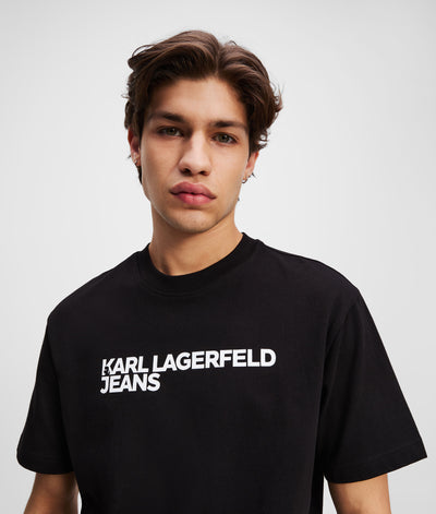 Karl Lagerfeld Regular Essential Logo T-shirt | Black