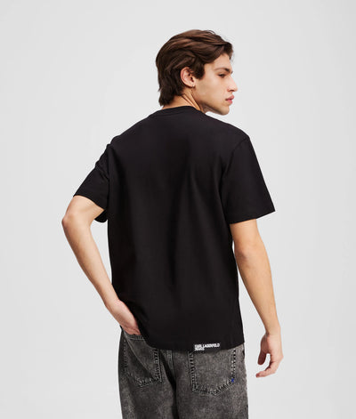 Karl Lagerfeld Regular Essential Logo T-shirt | Black