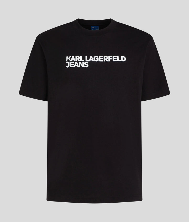 Karl Lagerfeld Regular Essential Logo T-shirt | Black