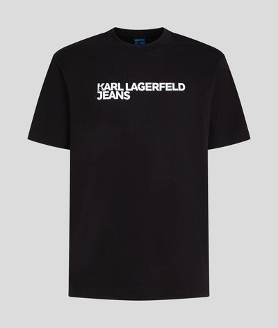 Karl Lagerfeld Regular Essential Logo T-shirt | Black
