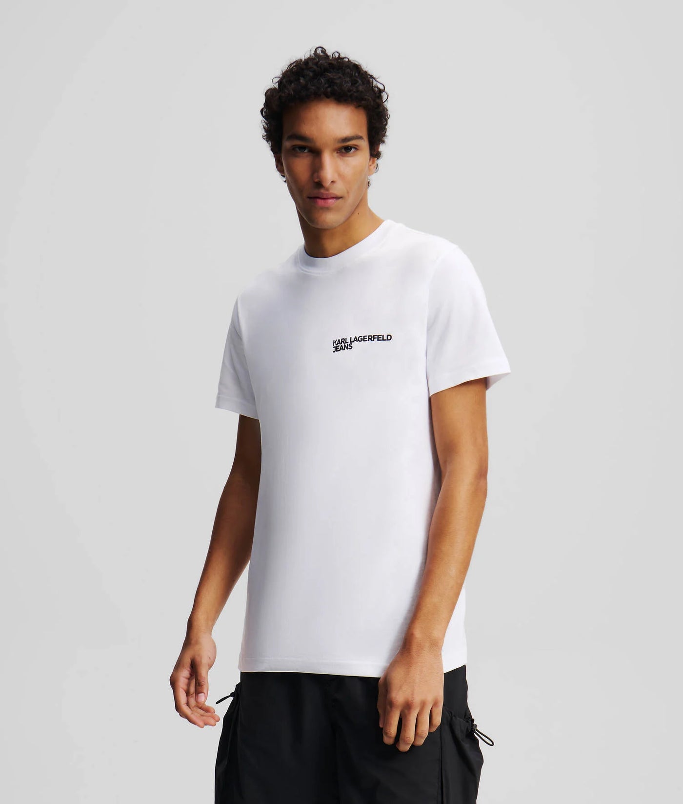 Karl Lagerfeld Slim Logo T-shirt | White