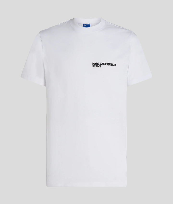 Karl Lagerfeld Slim Fit Men's T-shirt | White