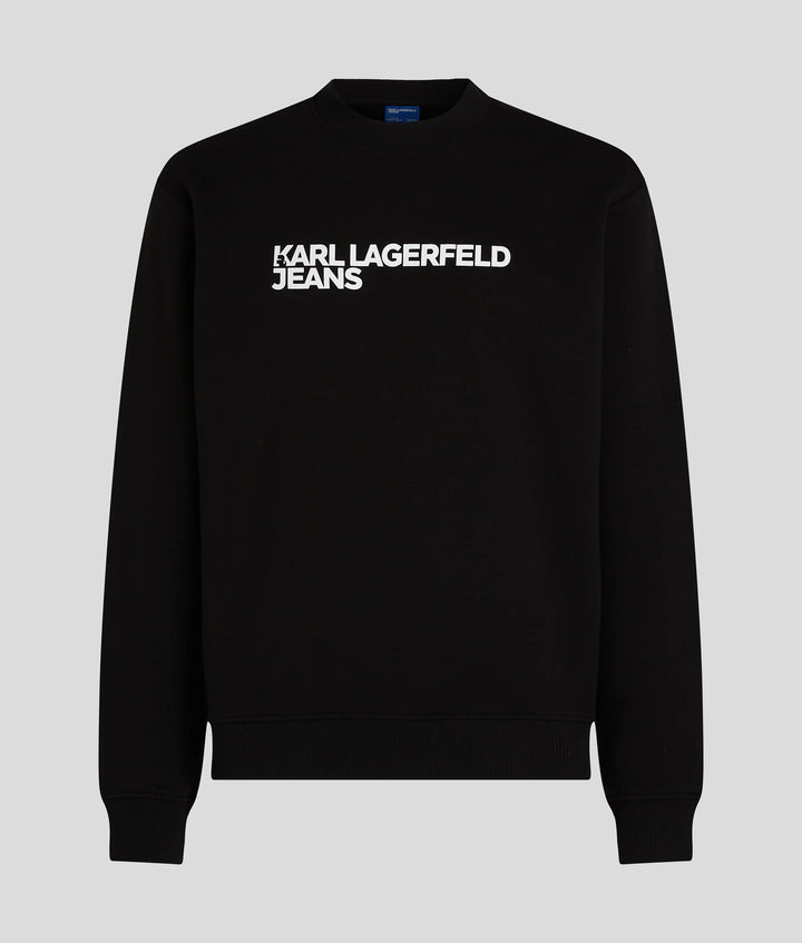 Karl Lagerfeld Logo Regular Sweatshirt | Black