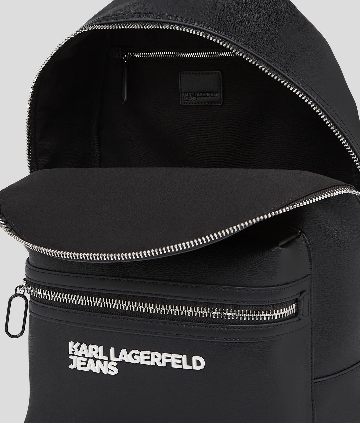 Karl Lagerfeld Essential Τσάντα Πλάτης από Faux Leather | Μαύρο