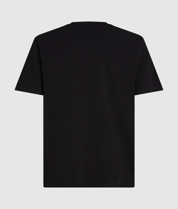 Karl Lagerfeld Logo T-shirt 2-Pack in Regular Fit | Black/White
