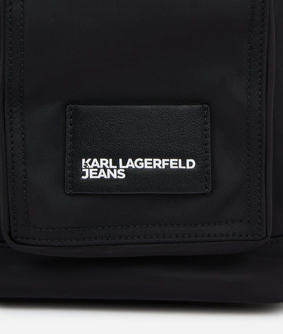 Karl Lagerfeld Utility Τσάντα Πλάτης | Μαύρο