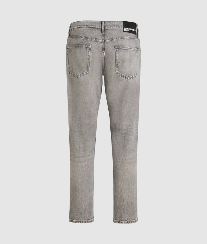 Karl Lagerfeld Tapered Denim | Washed Grey