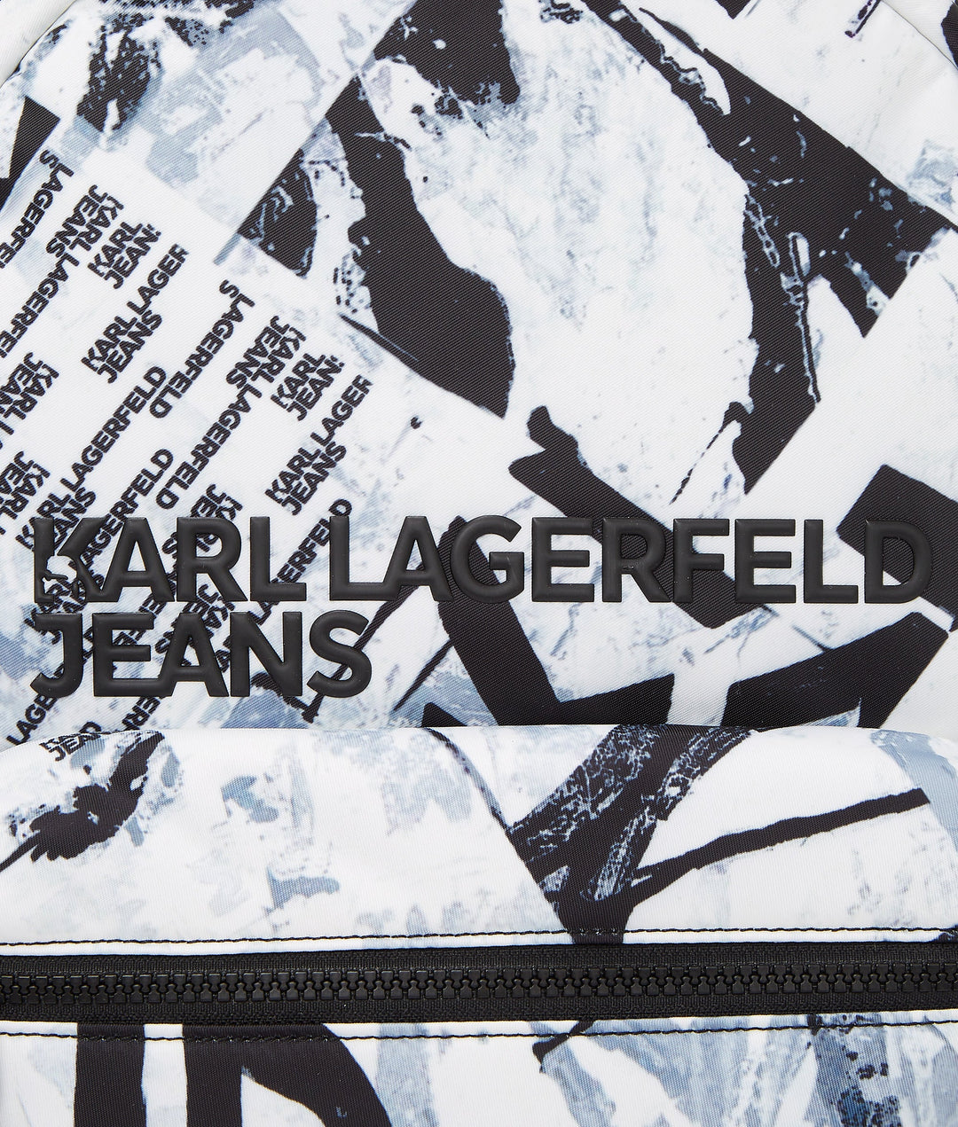 Karl Lagerfeld All over Graphic Print Backpack | Urban