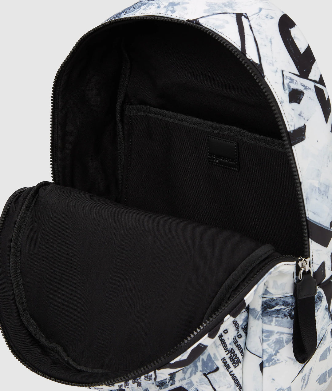 Karl Lagerfeld All over Graphic Print Backpack | Urban