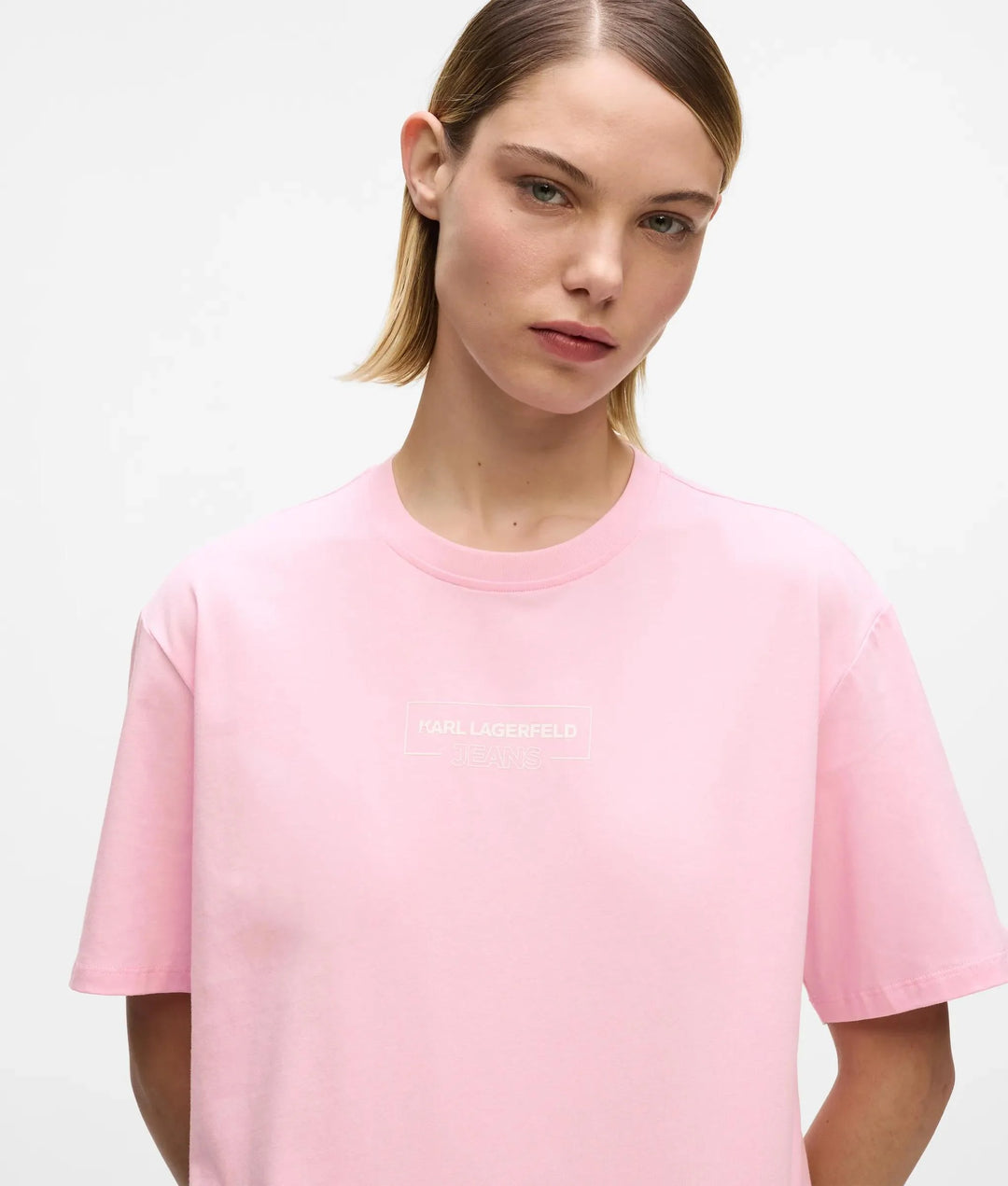 Karl Lagerfeld Outline Logo Women's T-shirt | Fairytale