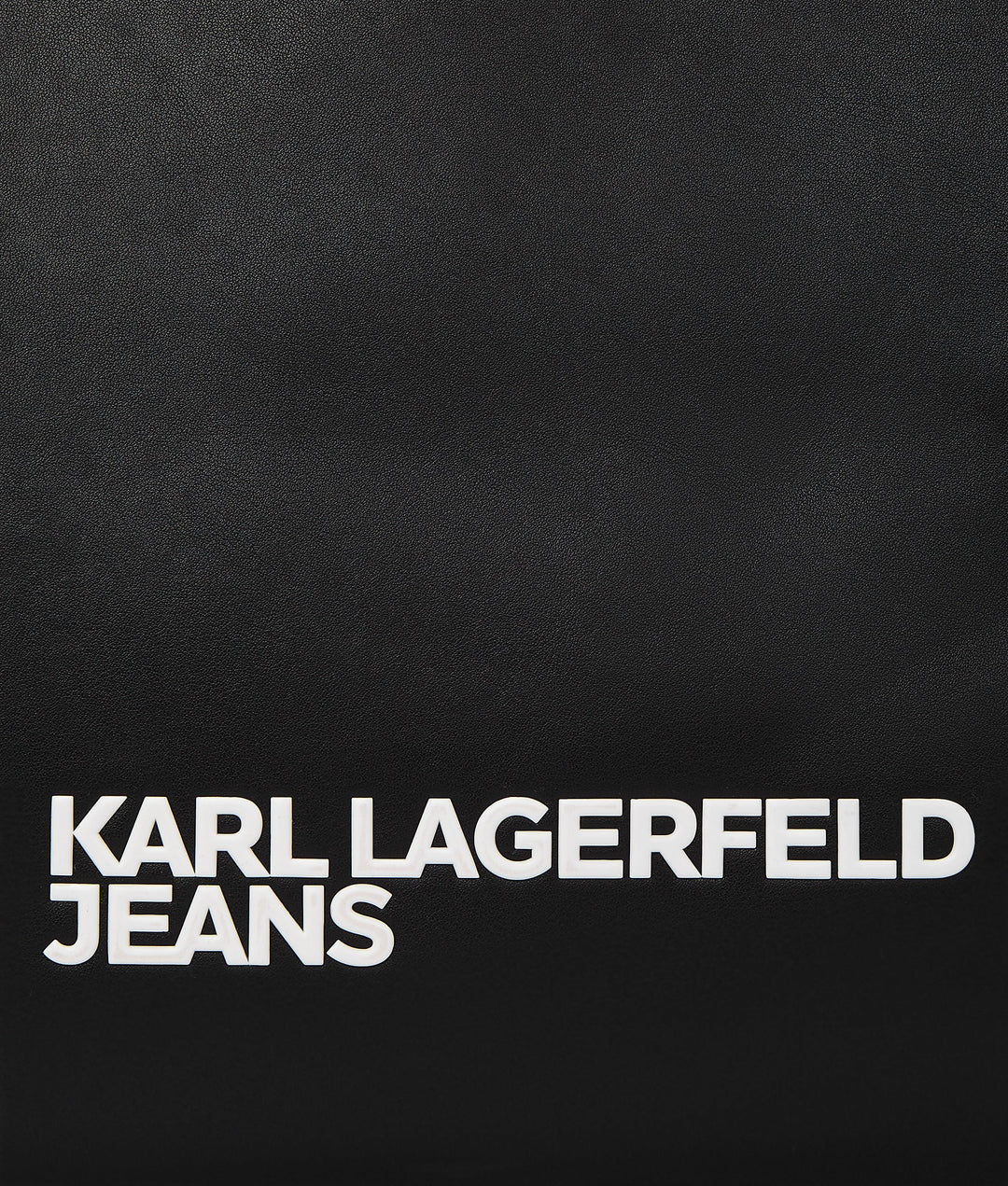 Karl Lagerfeld Shearling Tote Bag | Black/White