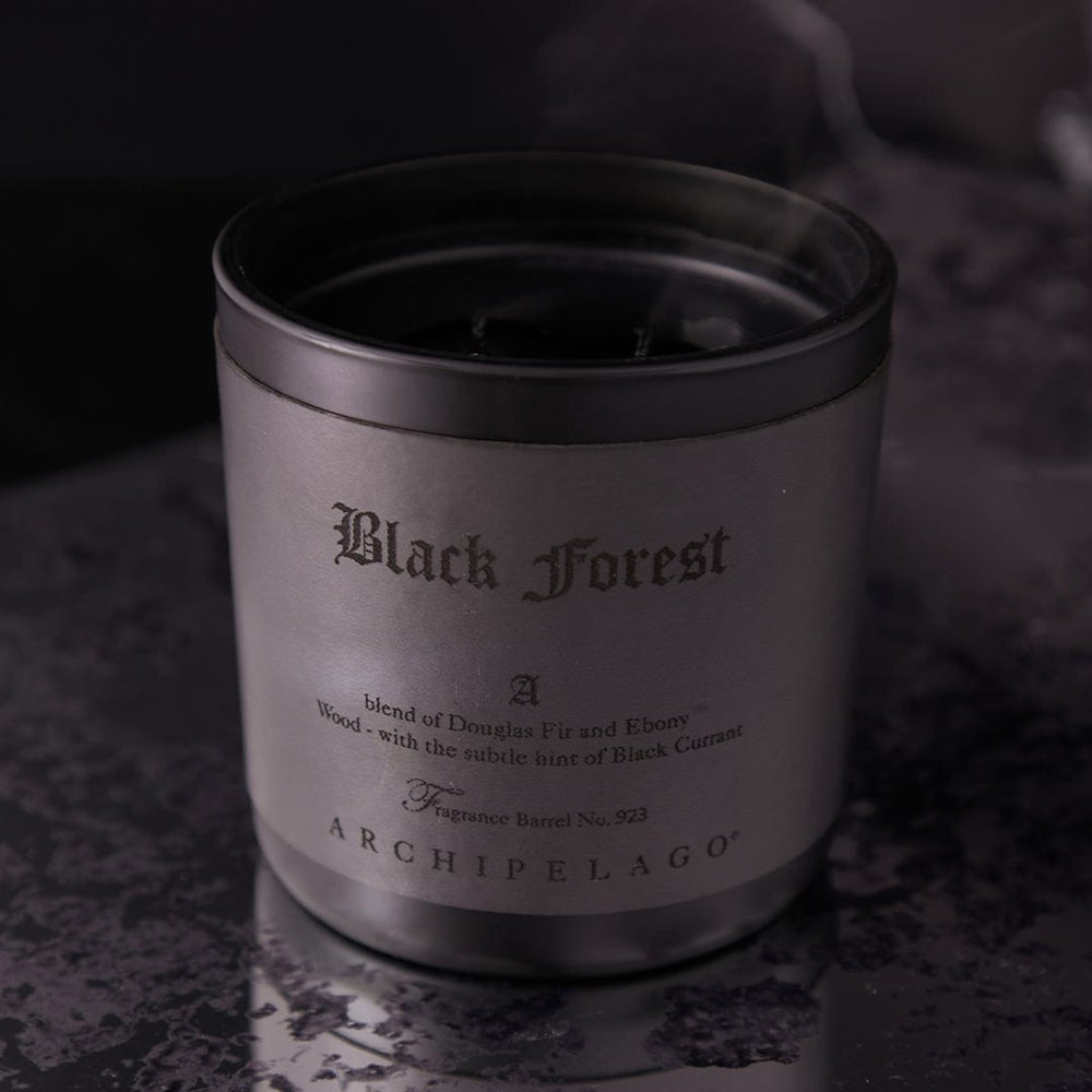 Archipelago Black Forest Letterpress Candle — view 2