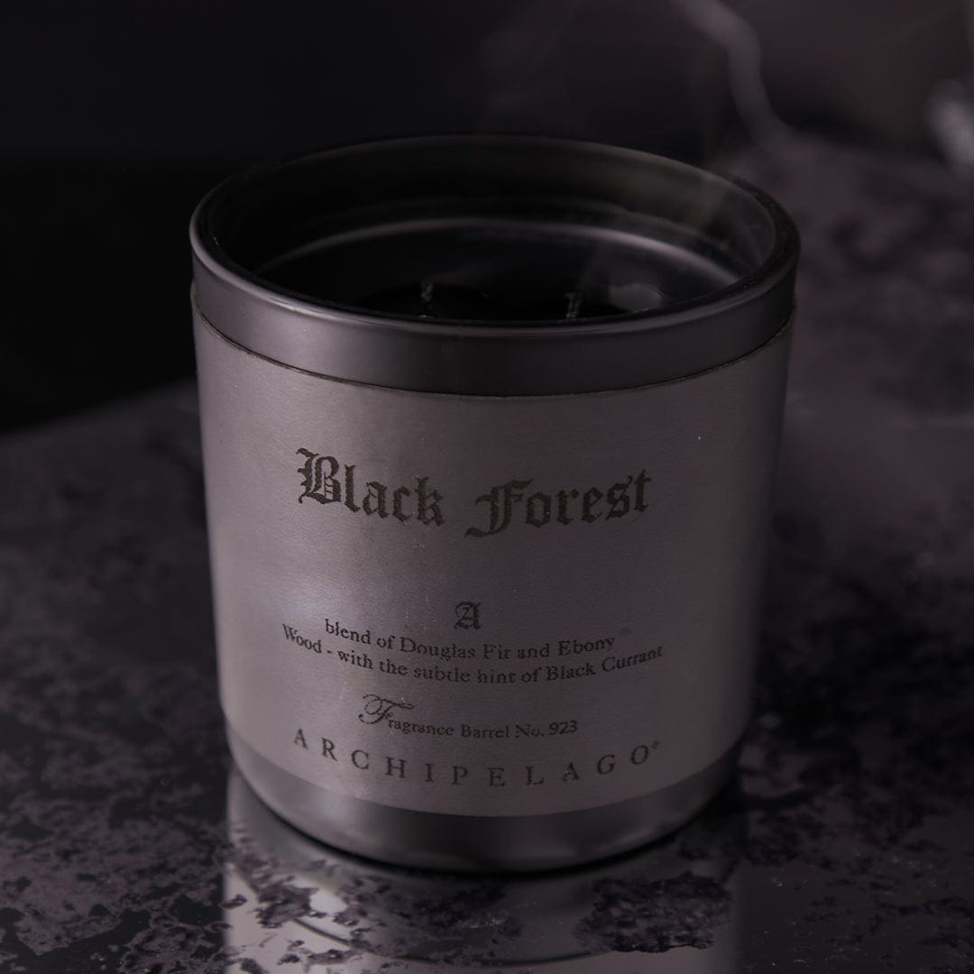 Archipelago Black Forest Letterpress Candle — view 2