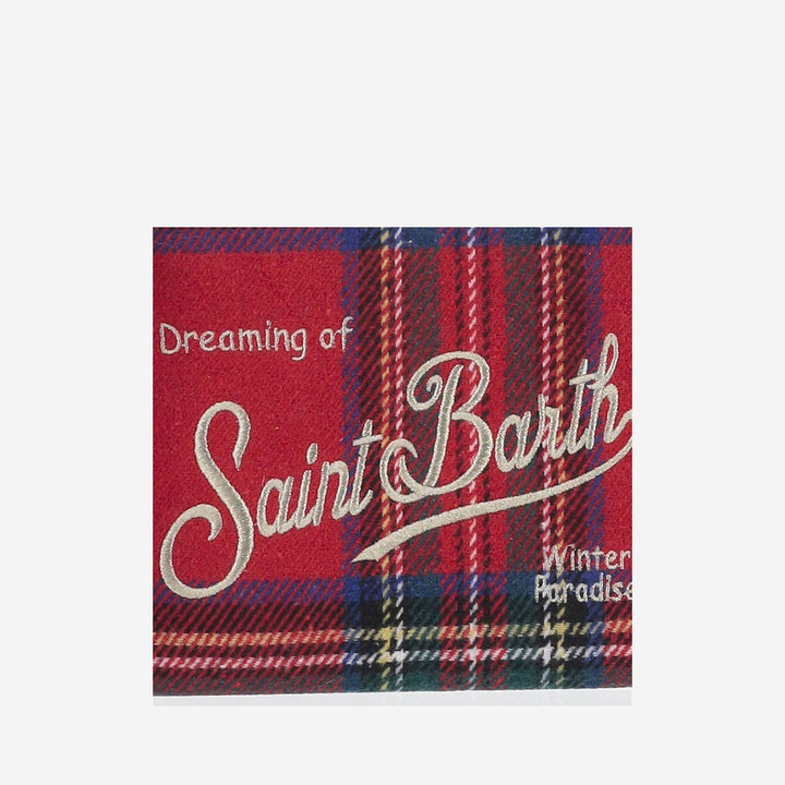 MC2 Saint Barth Aline格纹手拿包 - 格纹 - 其他视角