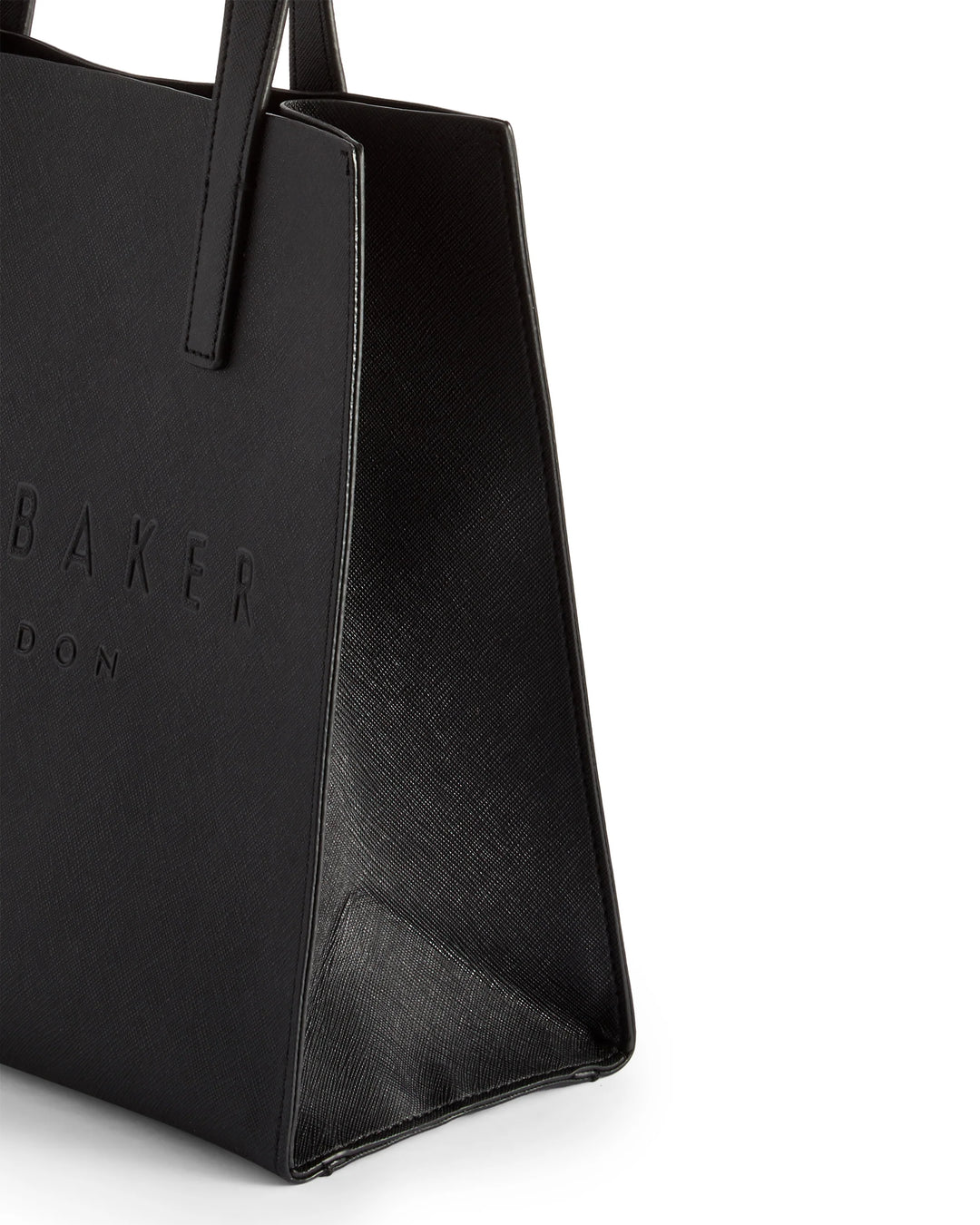 Ted Baker Seacon Crosshatch Small Icon Bag | Black