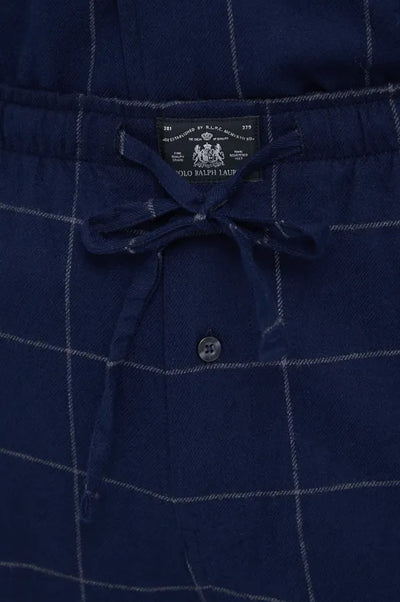 Ralph Lauren Βαμβακερές Πυτζάμες | Σκούρο Μπλε