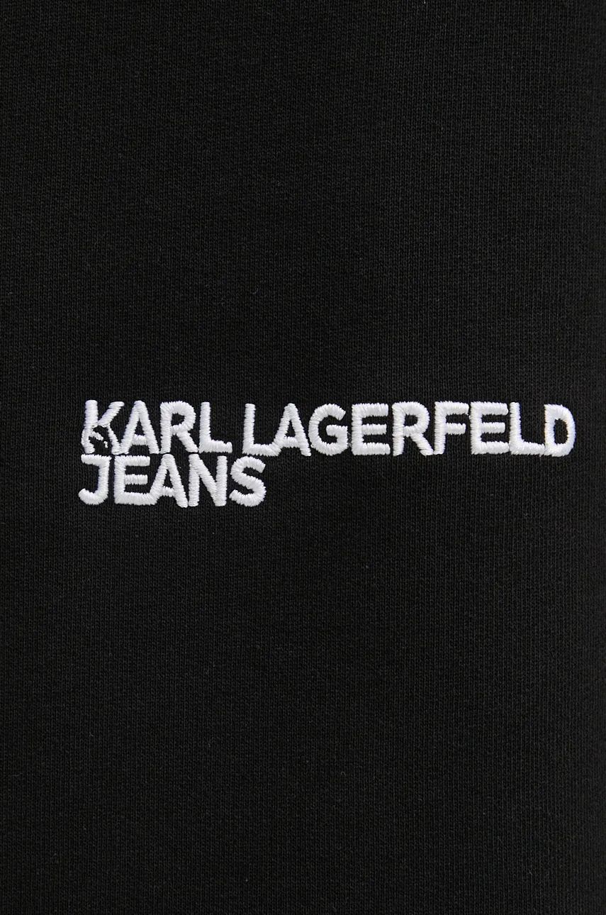 Karl Lagerfeld Βαμβακερό Φούτερ Άνετης Εφαρμογής | Μαύρο