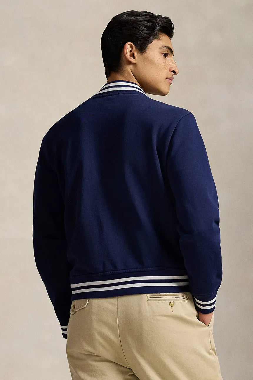 Ralph Lauren Fleece Cardigan | Newport Navy