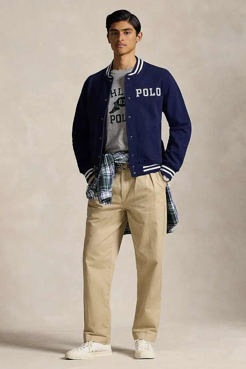 Ralph Lauren Fleece Cardigan | Newport Navy