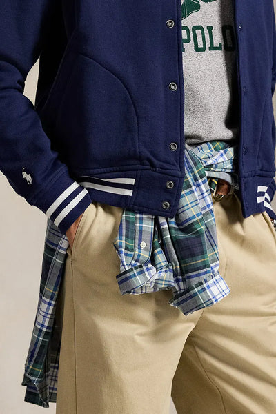 Ralph Lauren Fleece Cardigan | Newport Navy