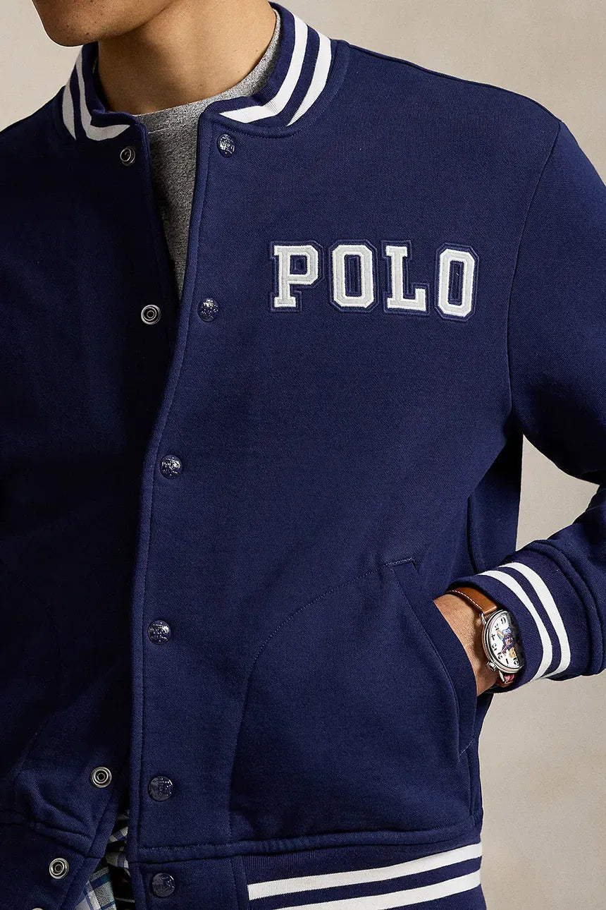 Ralph Lauren Fleece Cardigan | Newport Navy