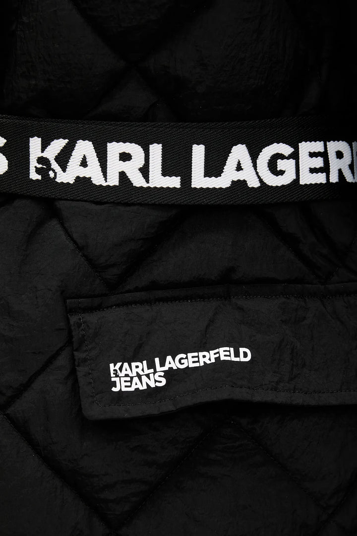 Karl Lagerfeld Light Padded Coat | Black