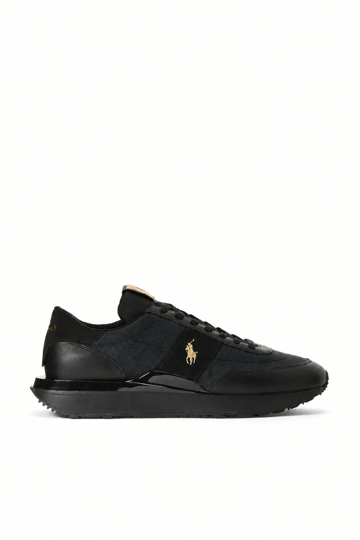 Ralph Lauren Herren Train 89 Sneaker in Schwarz