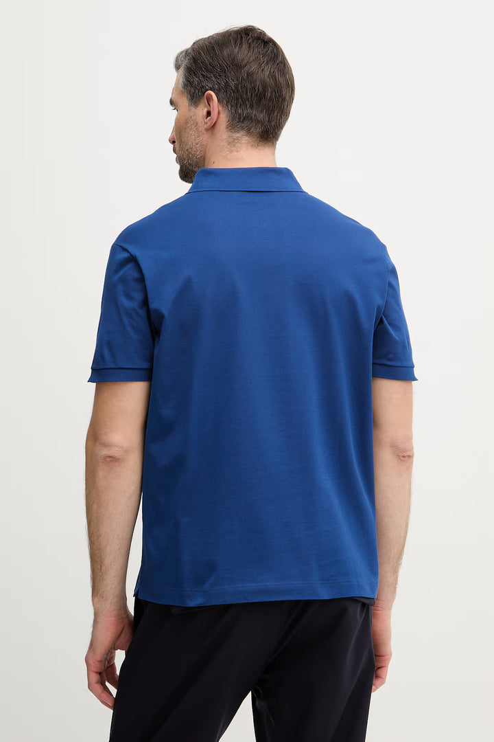 Paul & Shark Double Pique Cotton Polo | Royal Blue