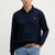 Paul & Shark Shark Badge Double Piqué Cotton Polo | Navy