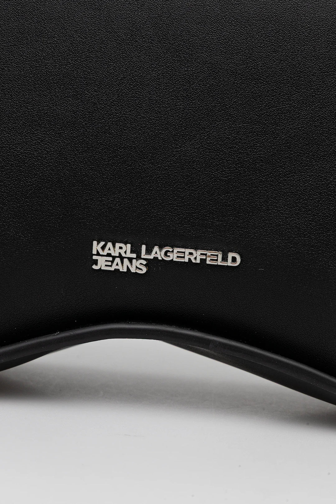 Karl Lagerfeld Shoulder Stud Bag with Flap | Black