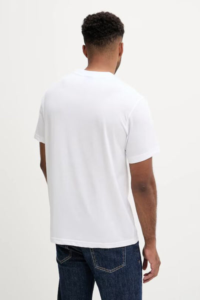 Karl Lagerfeld Regular Barcode T-shirt | White