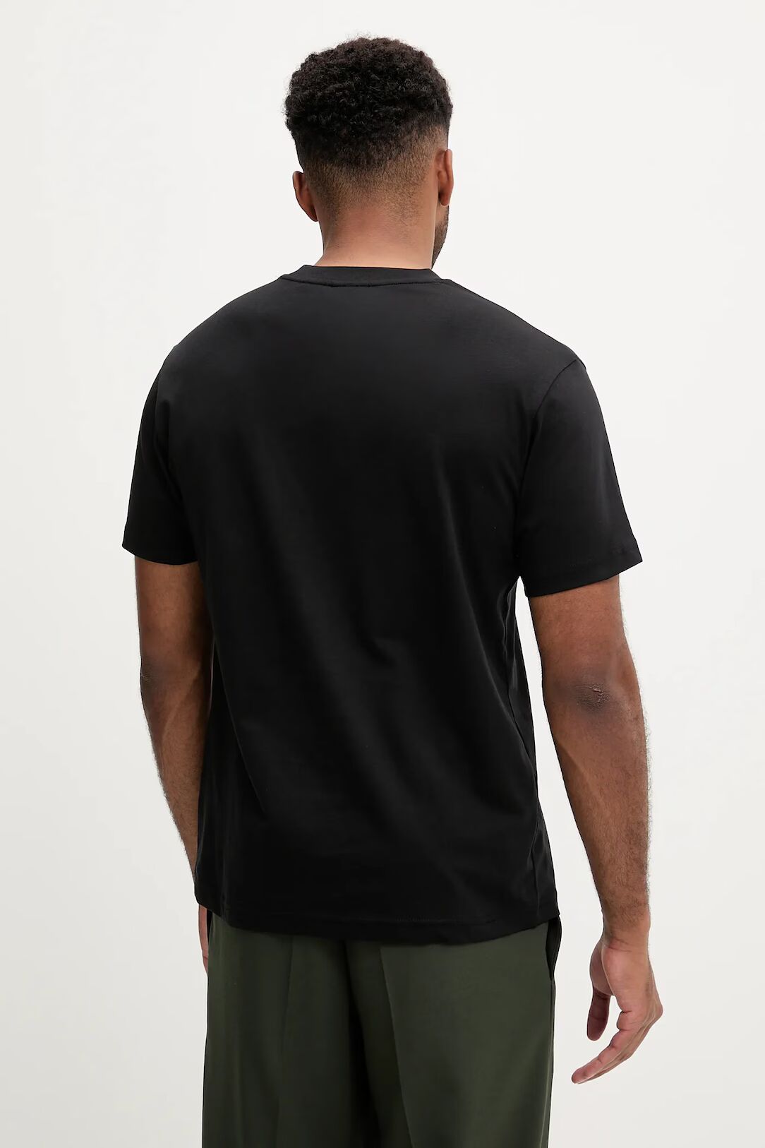 Karl Lagerfeld Regular K Logo Men's T-shirt | Black
