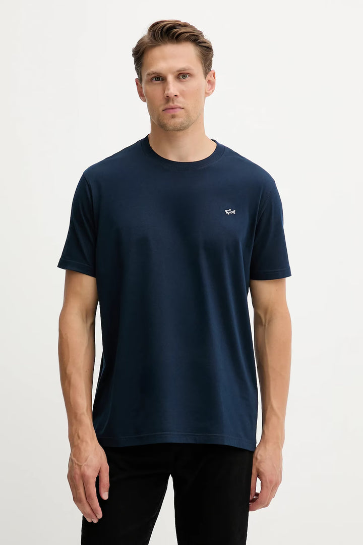 Paul & Shark Lightweight Cotton Jersey T-shirt | Navy