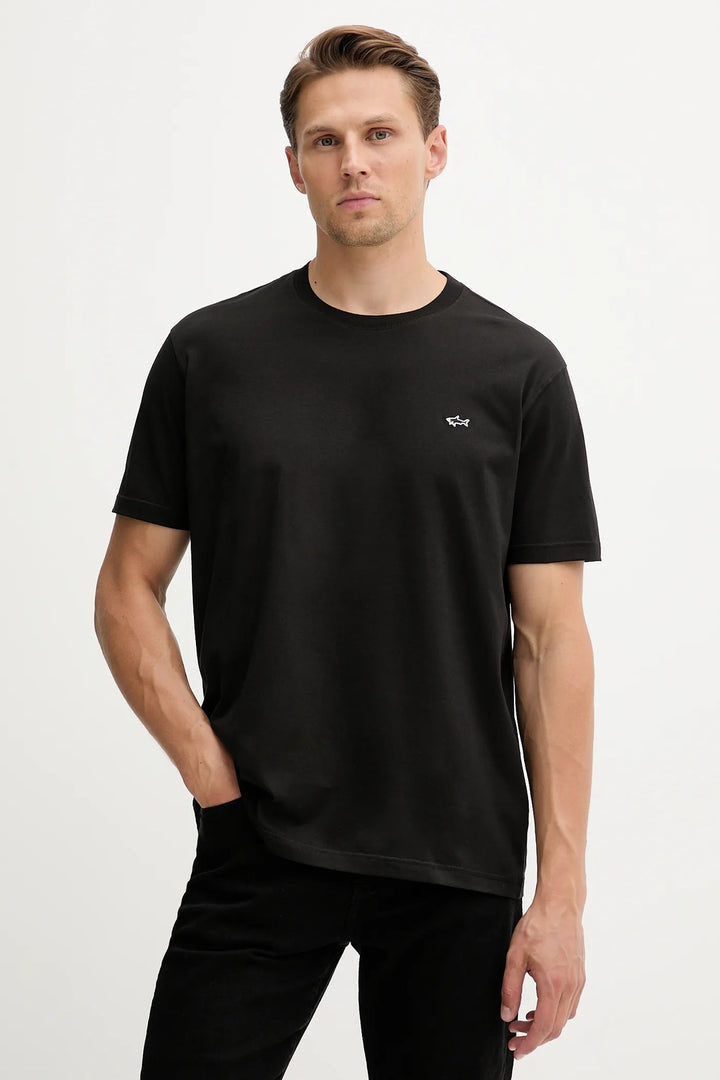 Paul & Shark Lightweight Cotton Jersey T-shirt | Black