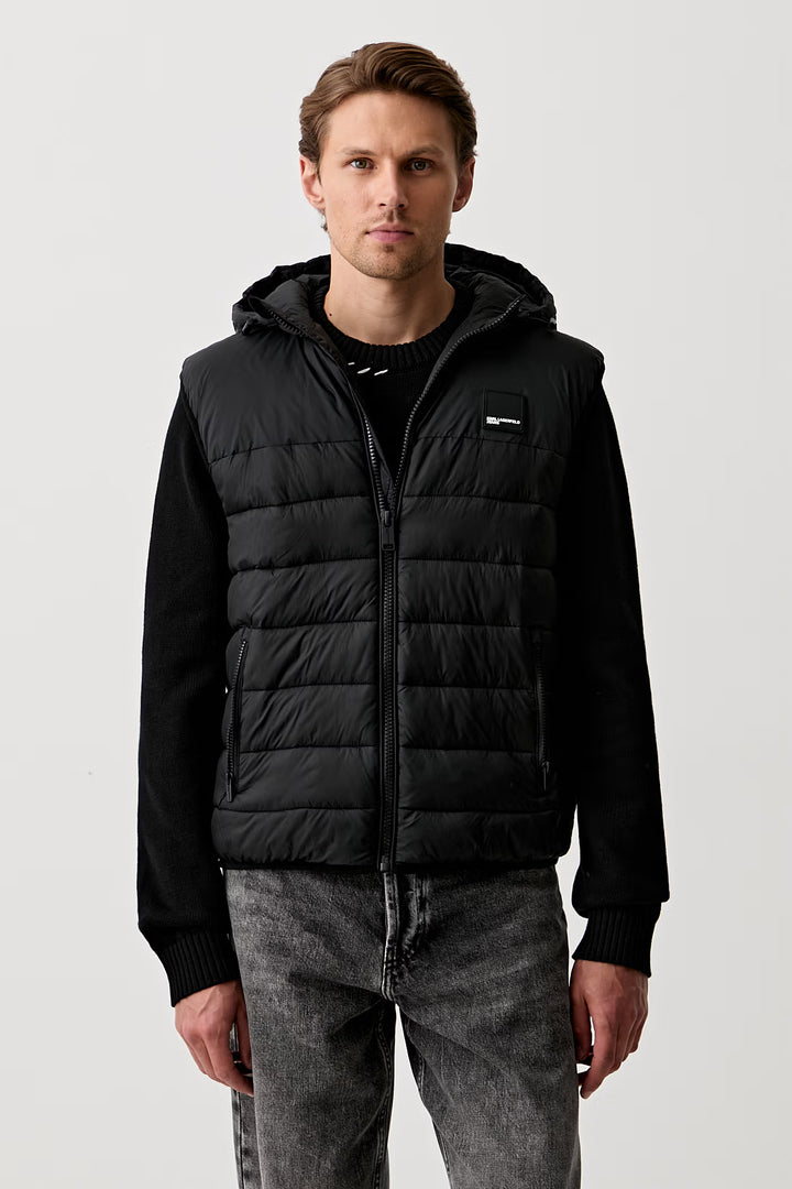 Karl Lagerfeld Light Padded Vest | Black