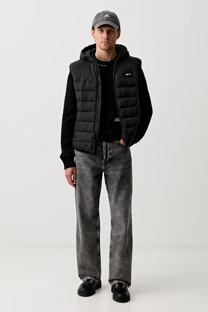 Karl Lagerfeld Light Padded Vest | Black