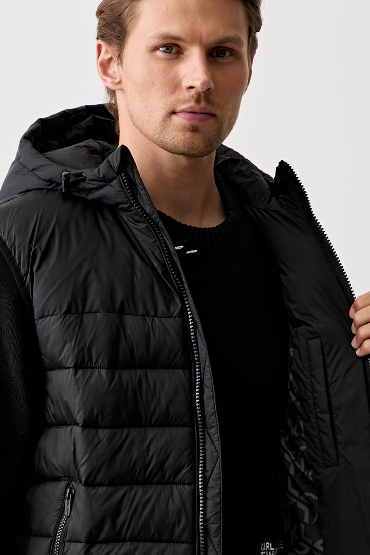 Karl Lagerfeld Light Padded Vest | Black