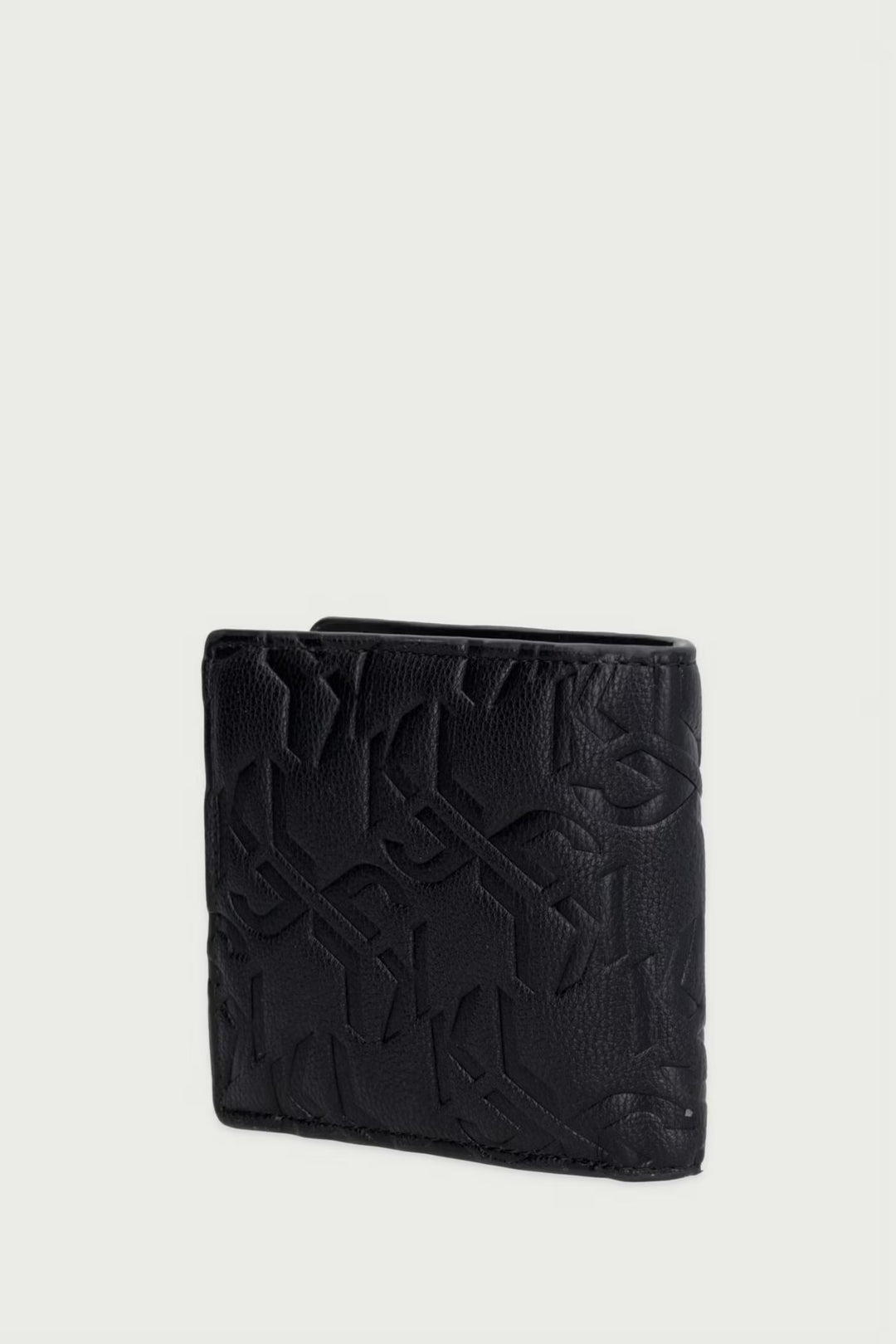 Karl Lagerfeld Box Logo Monogram Wallet | Black