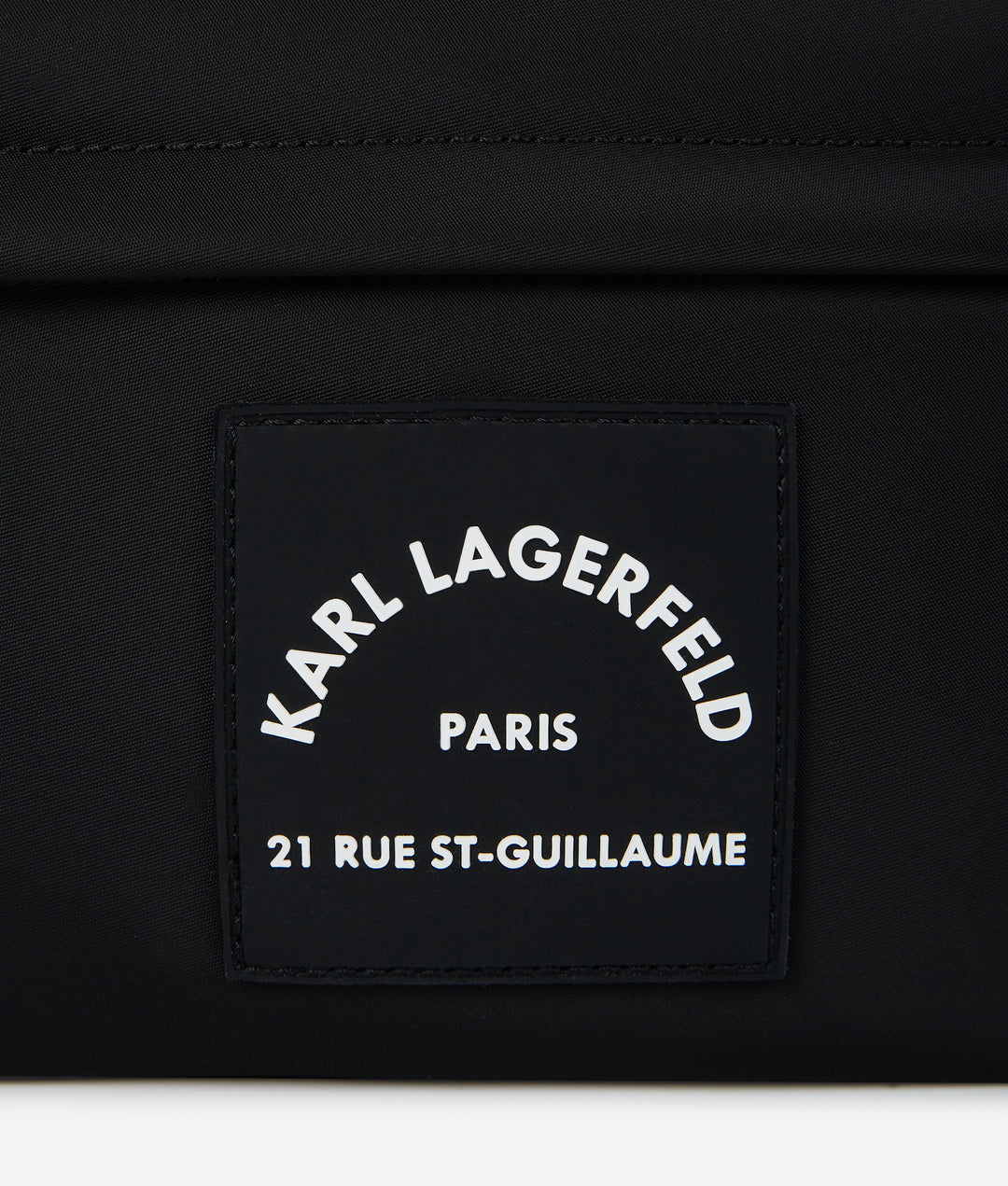 Karl Lagerfeld Nylon Crossbody Bag | Black