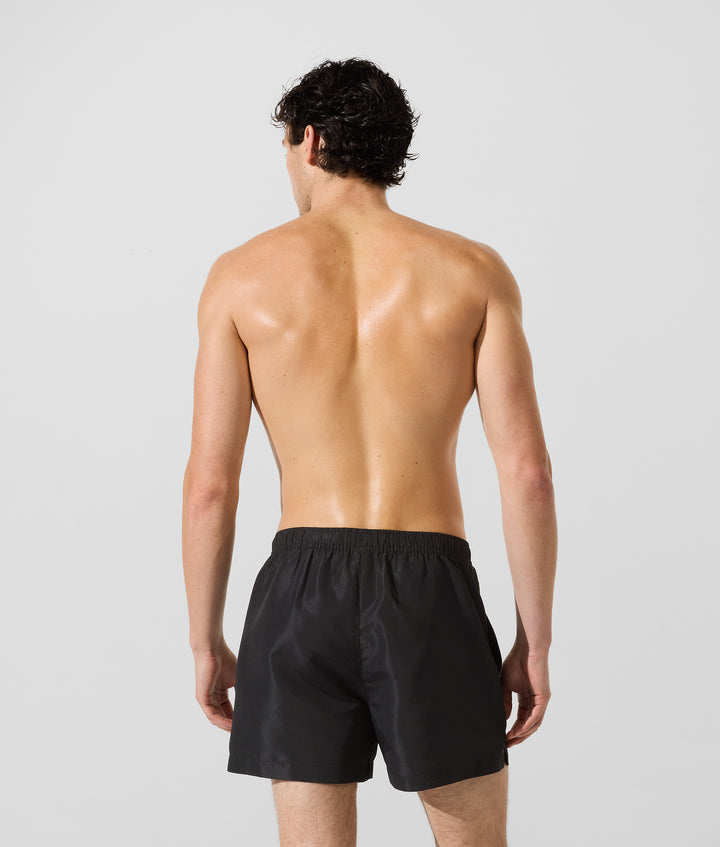 Karl Lagerfeld Ikon Metallic Boardshorts | Black