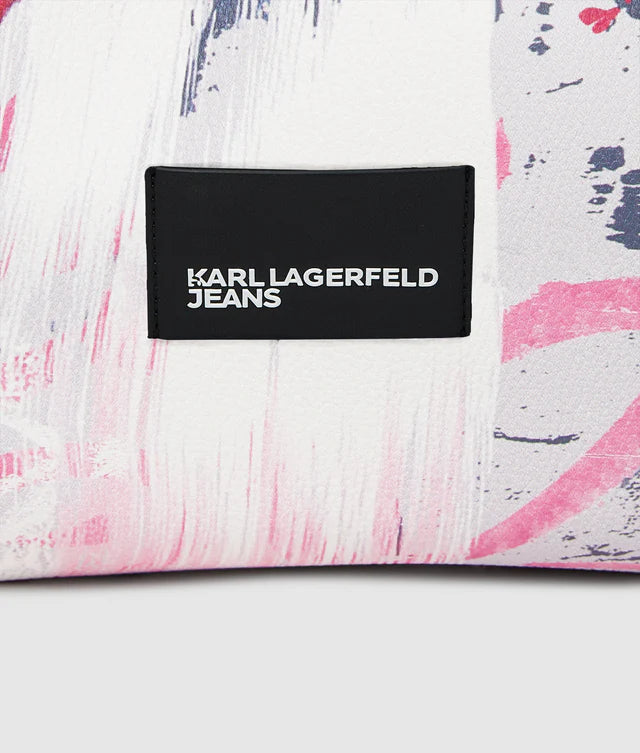 Karl Lagerfeld Small Hobo Printed Bag | Painters Print