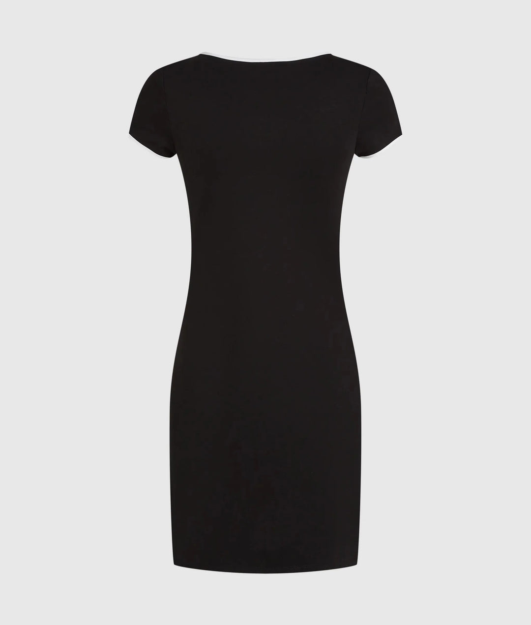 Karl Lagerfeld Short Sleeved Fitted Dress | Black