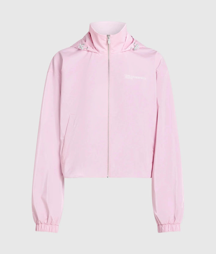 Karl Lagerfeld Shiny Hooded Women's Jacket | Fairytale