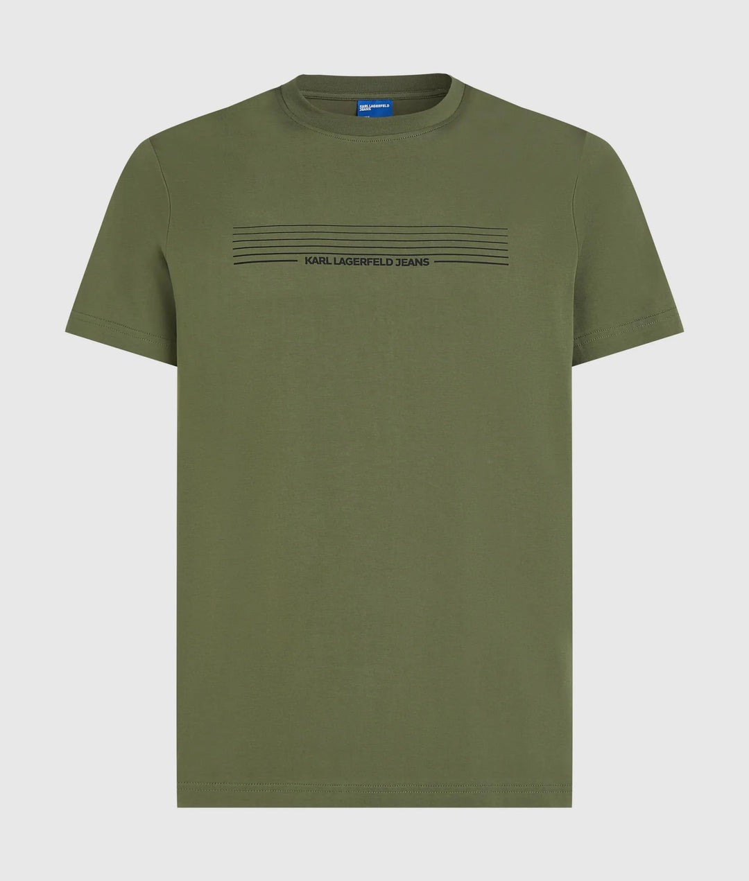 Karl Lagerfeld Striped Logo T-shirt in Slim Fit | Beetle