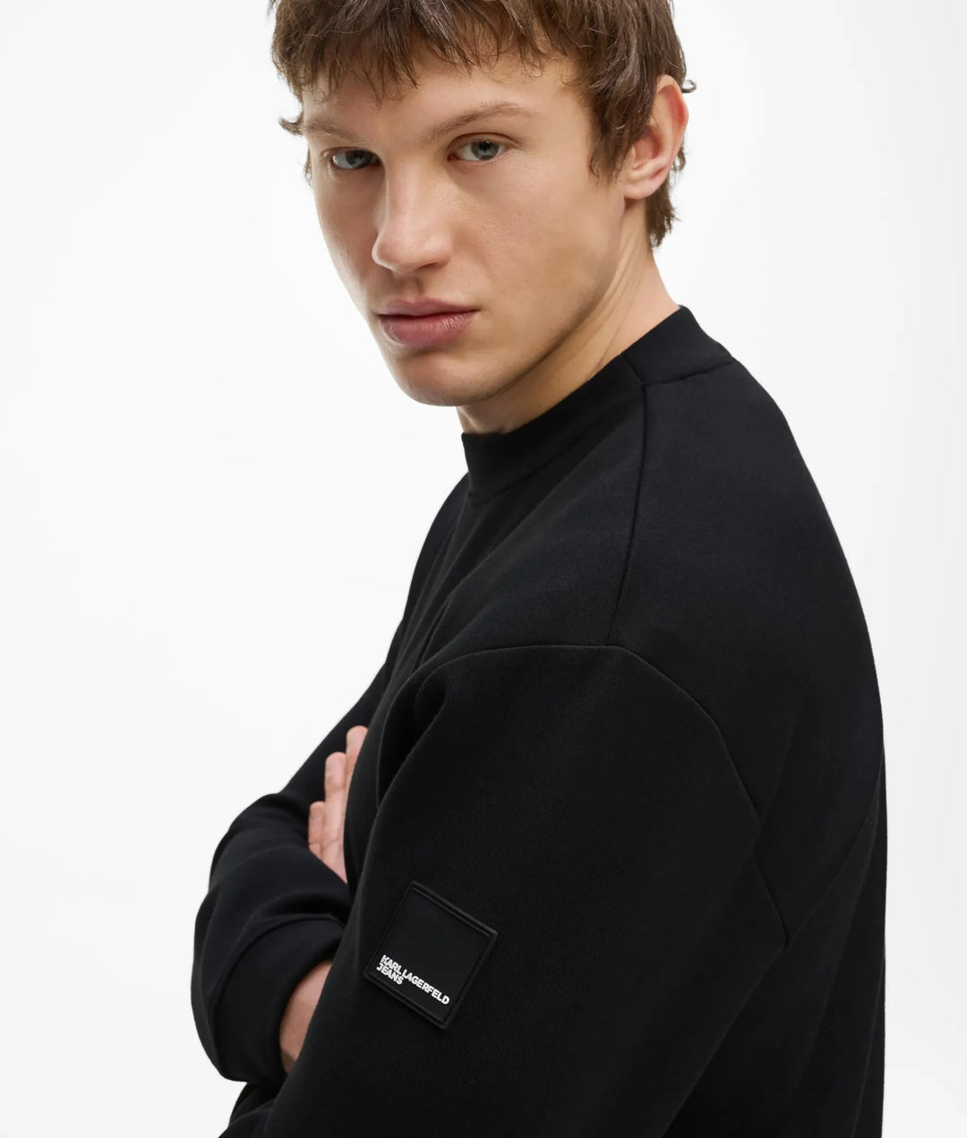 Karl Lagerfeld Scuba Sweatshirt | Black