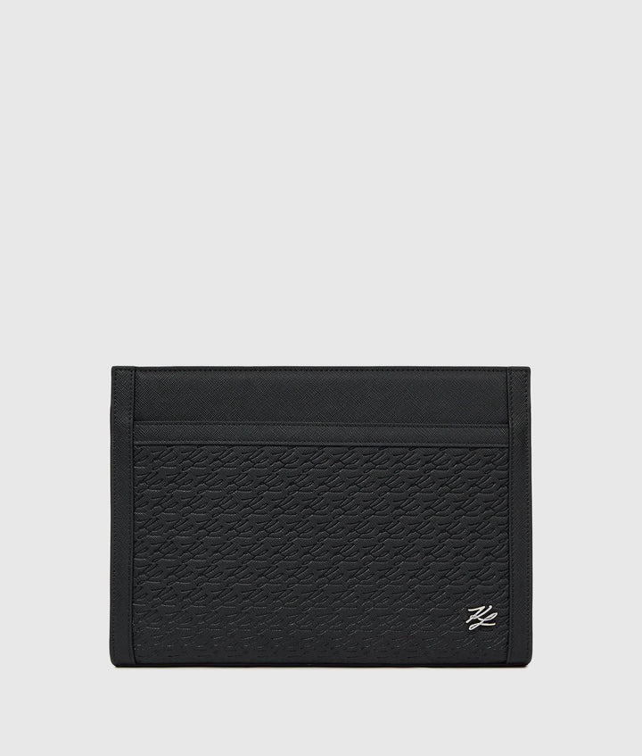 Karl Lagerfeld Panel Pouch | Black