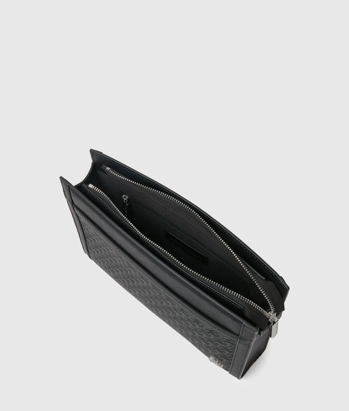 Karl Lagerfeld Panel Pouch | Black