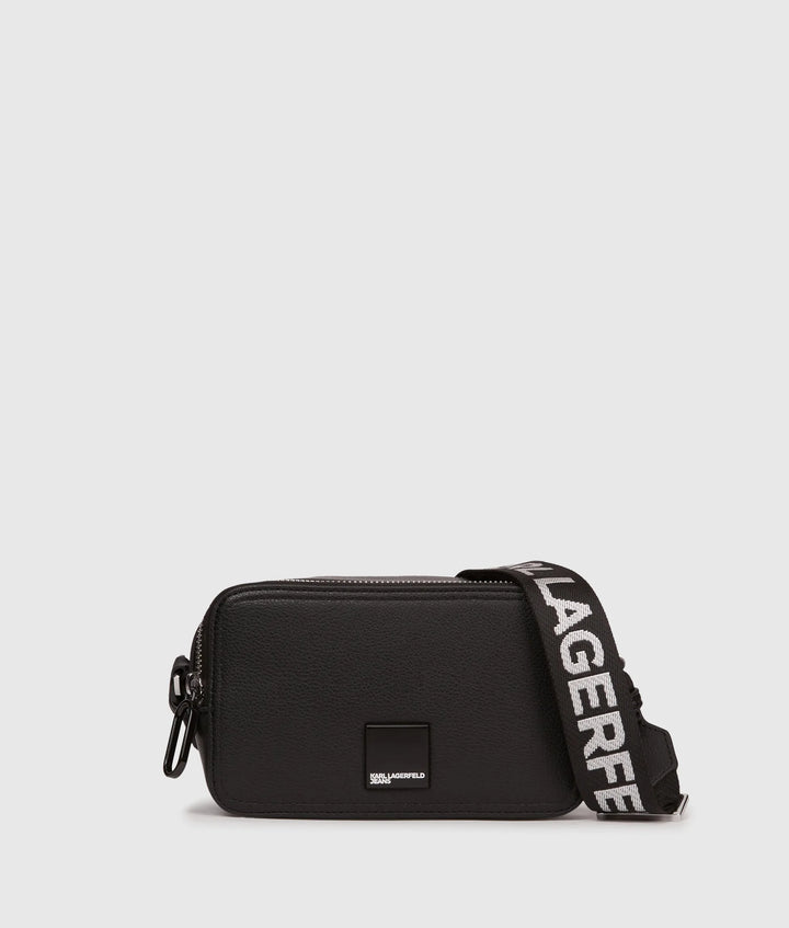 Karl Lagerfeld Box Logo Camera Bag | Black