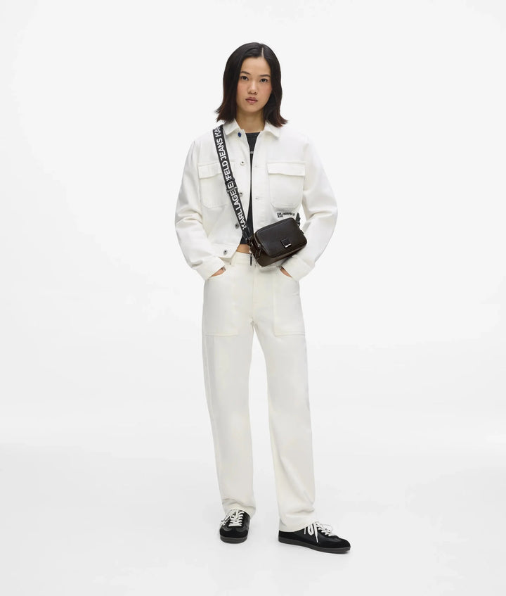 Karl Lagerfeld Box Logo Camera Bag | Black